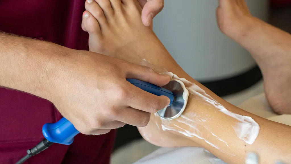 Applicazione di una terapia strumentale