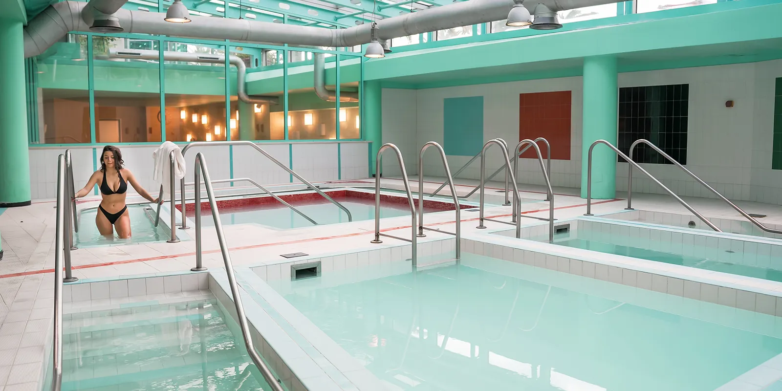 Percorso benessere della SPA termale