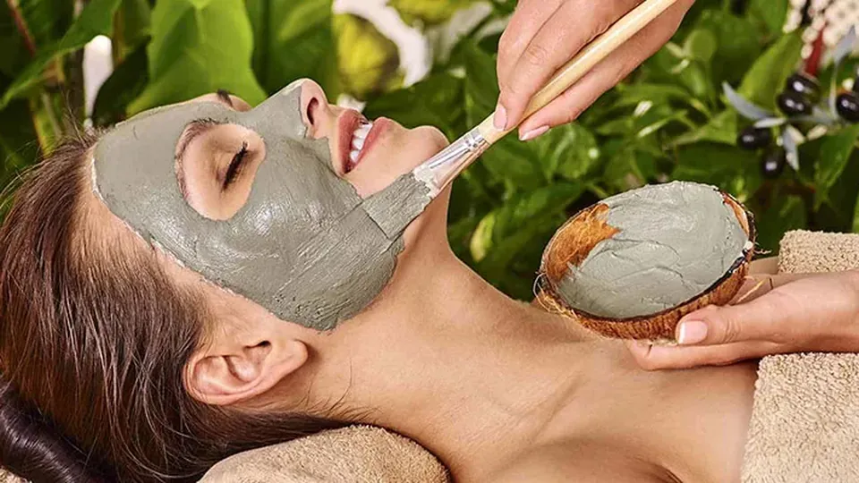 Maschera termale allo zolfo
